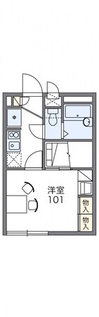 レオパレスしなのIIの物件間取画像